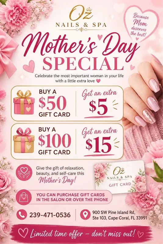 OZ Nails & Spa — Nail salon in Cape Coral